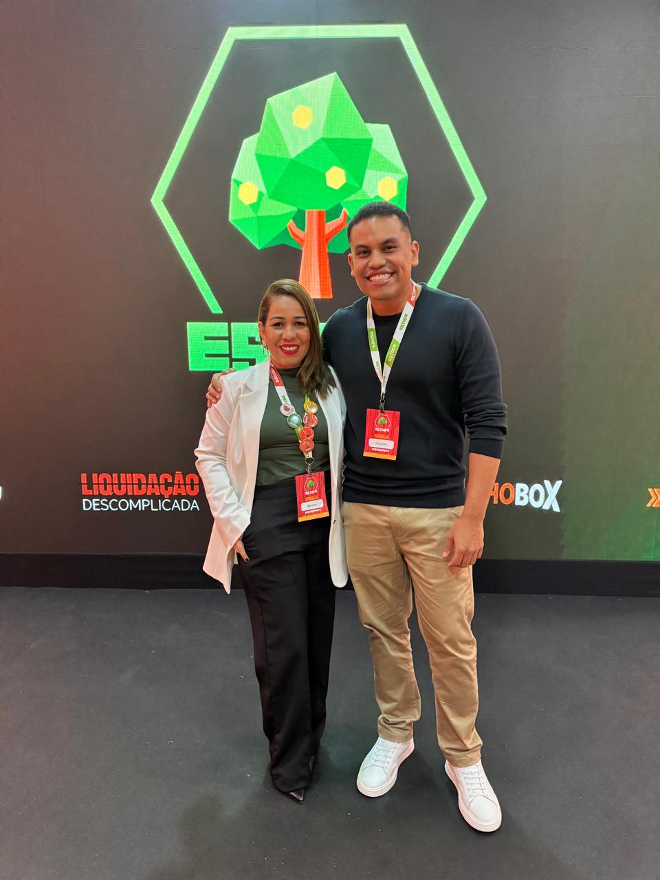 Gisele com o Dr. Vini Noé